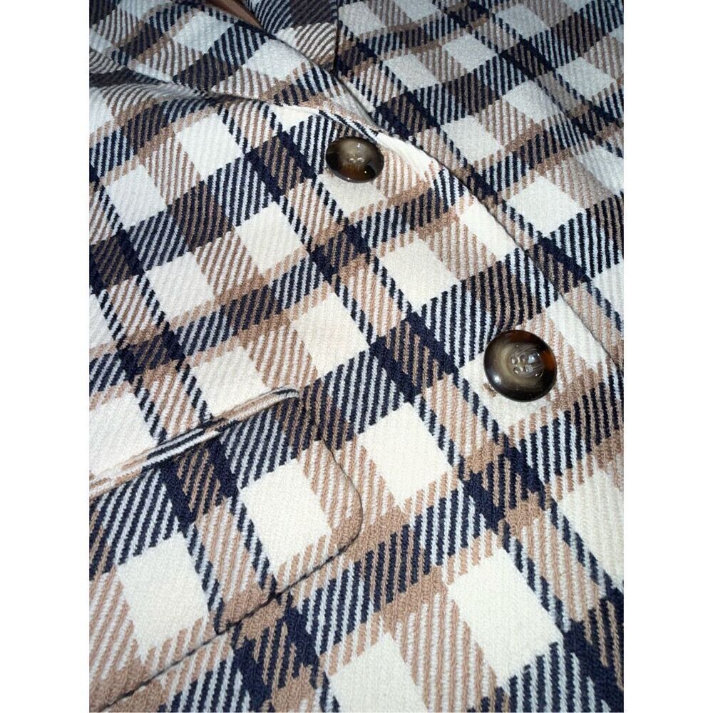 Vintage JHCollectibles Wool Plaid Blazer - Picture 7 of 13